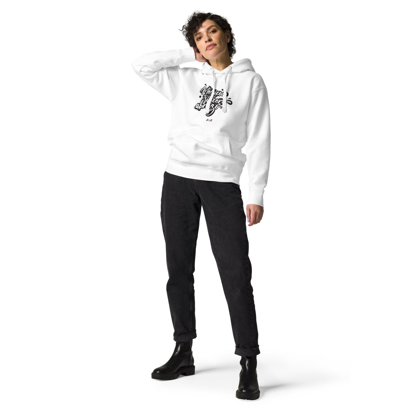 Sudadera con capucha unisex "México es un sincero abrazo"