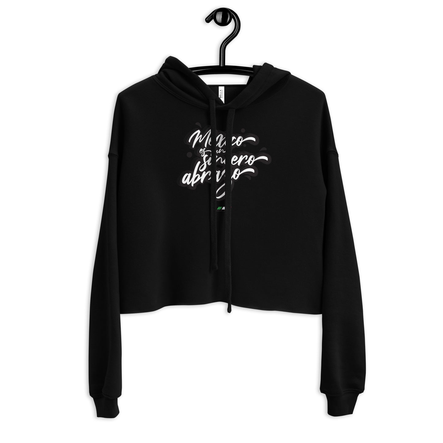 Sudadera corta "México es un sincero abrazo"