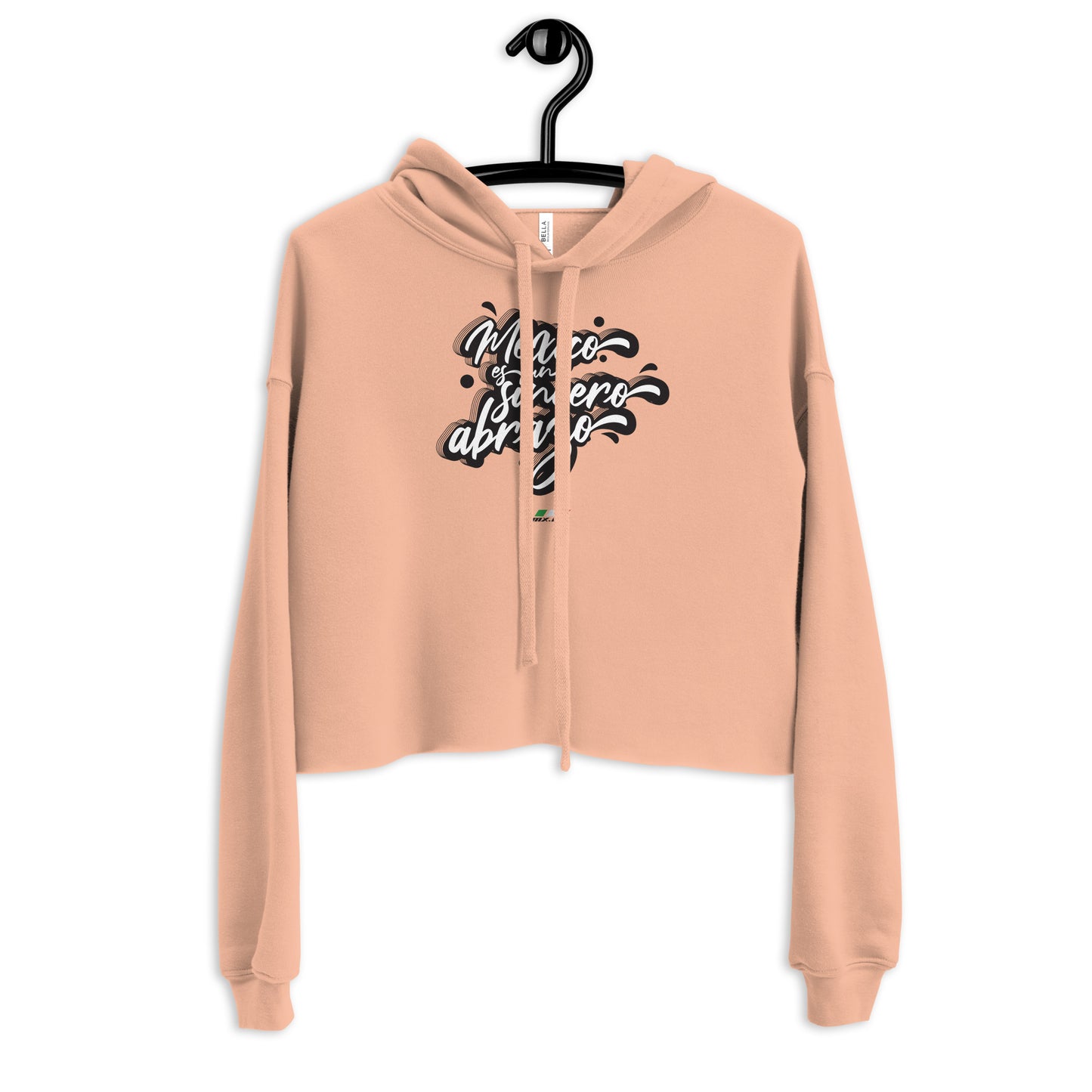 Sudadera corta "México es un sincero abrazo"