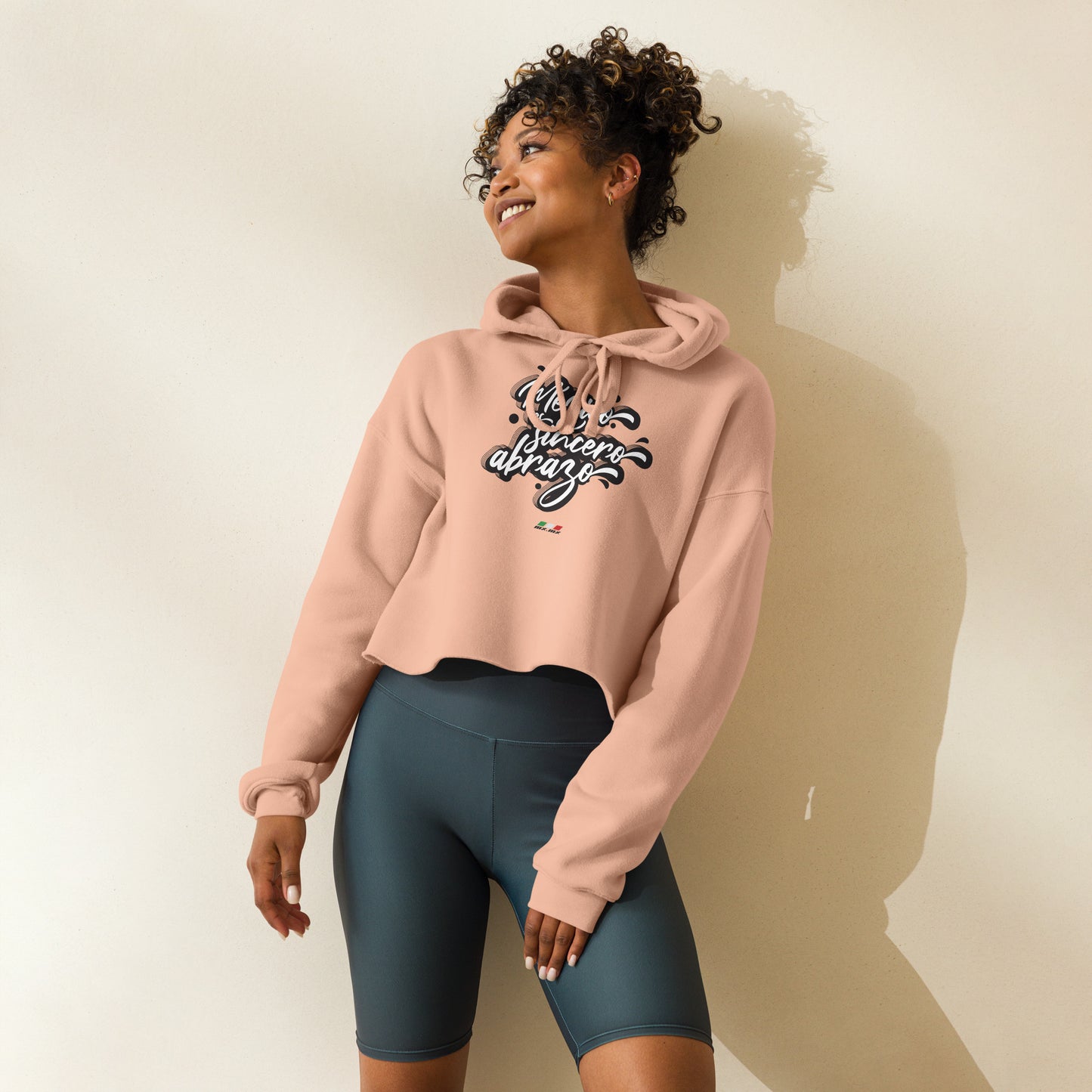 Sudadera corta "México es un sincero abrazo"